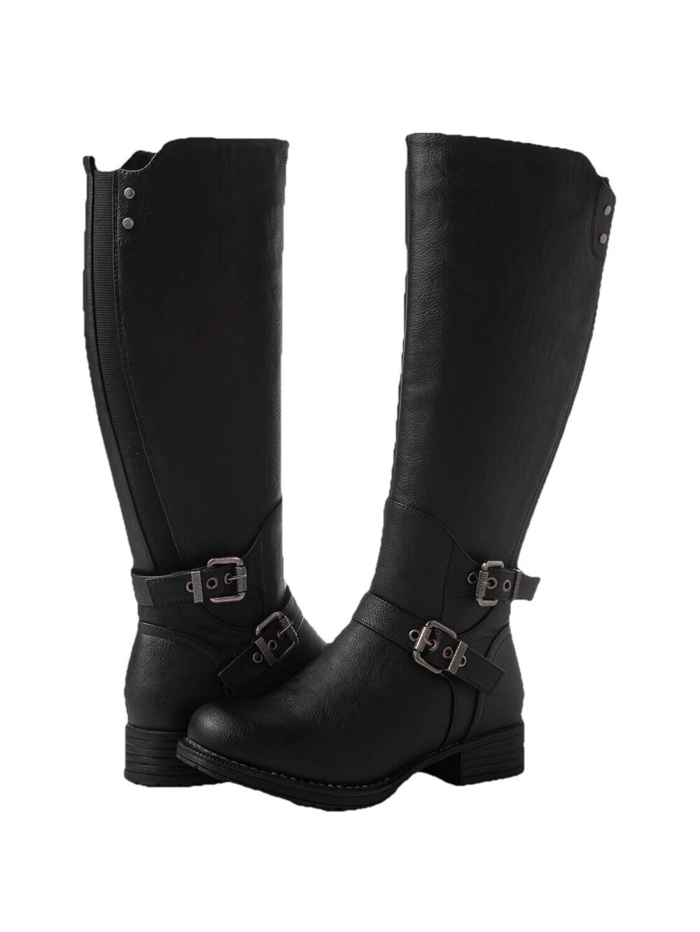 NIB GLOBALWIN Women's Size 9.5 Black Knee High Fashion Boots Free Ship